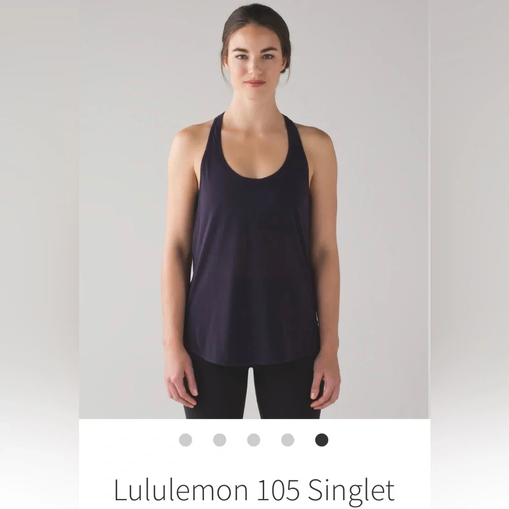 Lululemon size 6 105 singlet fuchsia - Picture 7 of 7